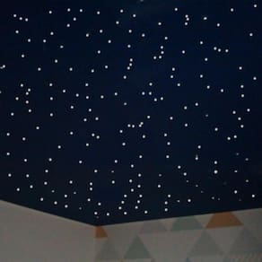 Kit Efeito Noite Estrelado 500 Fibras Otica Estrelado Rgb