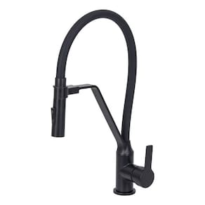 Torneira De Mesa Cozinha Gourmet Monocomando Preta - Supreme