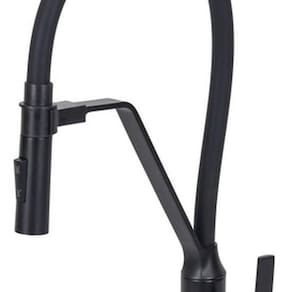 Torneira De Mesa Cozinha Gourmet Monocomando Preta - Supreme