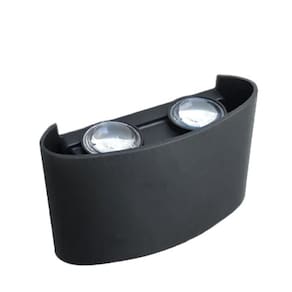 Arandela Led De Efeito Sierra 4 Fachos 4W 3000K Ecoforce