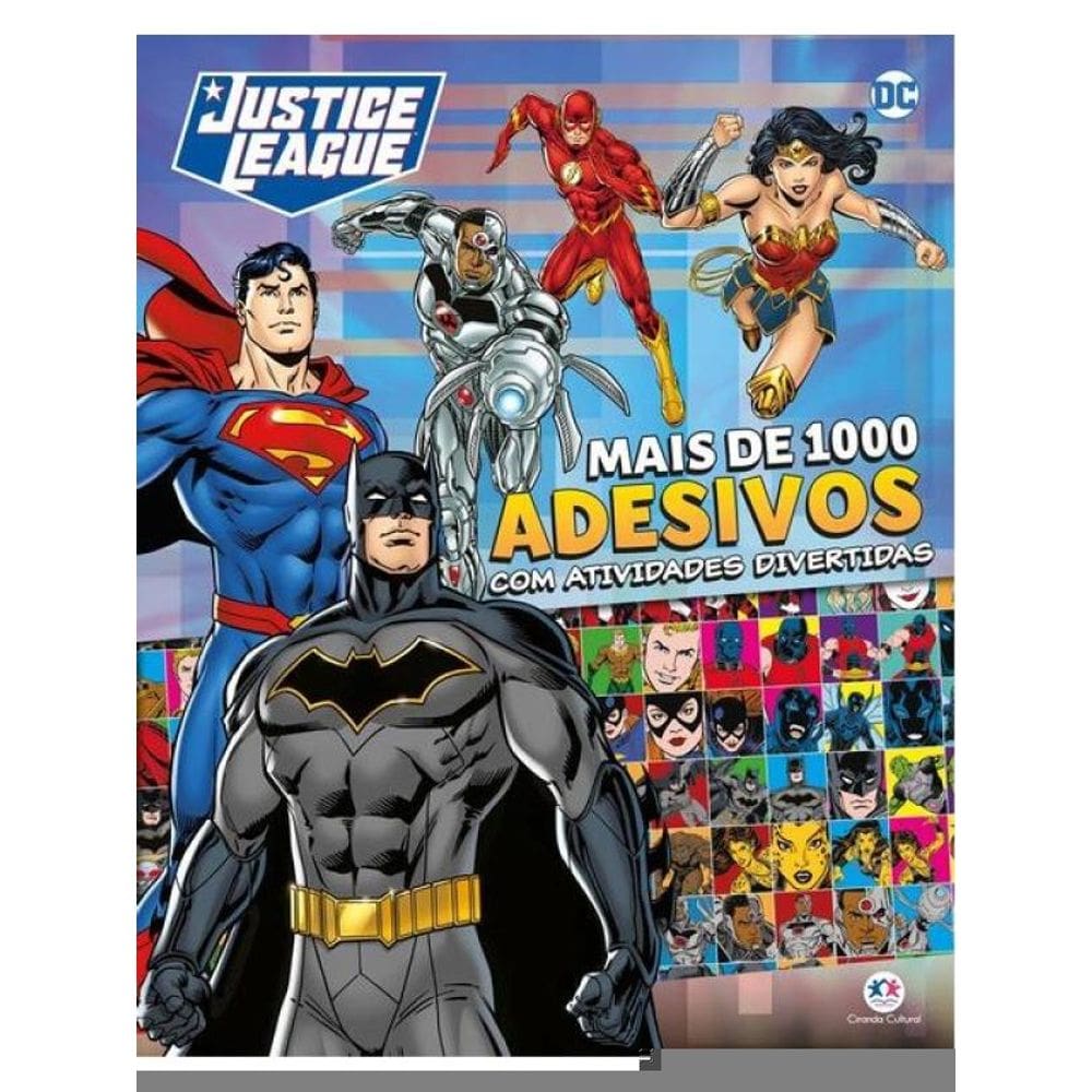 Liga Da Justiça - Mais De 1000 Adesivos