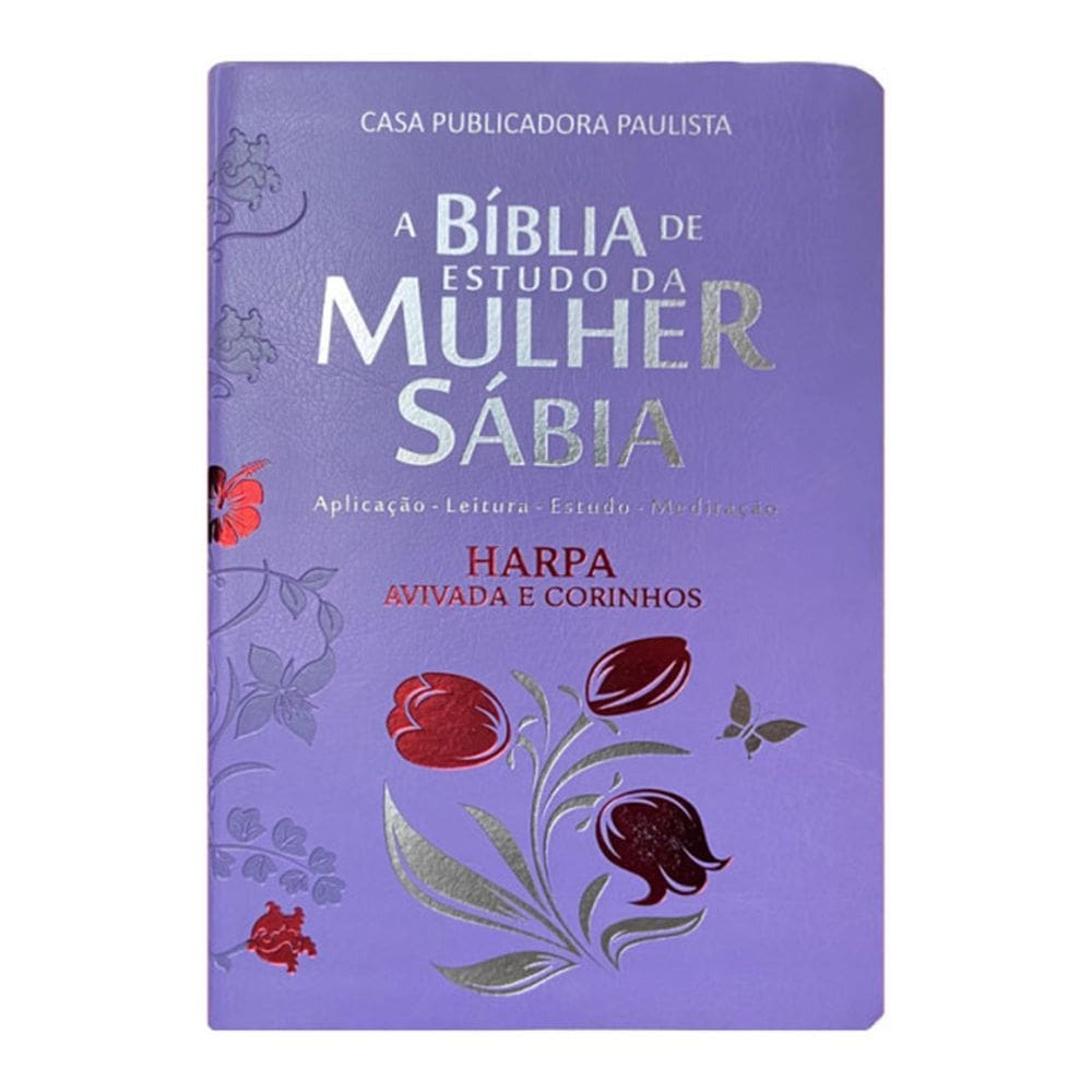 Bíblia Estudo Da Mulher Sábia Arc Almeida Revista Corrigida