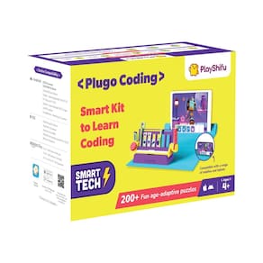 Kit de codificação PlayShifu Plugo Aprenda noções básicas de codificação de 4 a 10 anos