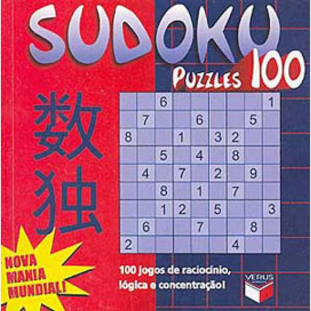 Sudoku Puzzles 100 - 100 Jogos De Raciocínio, Lógica E Concentração!