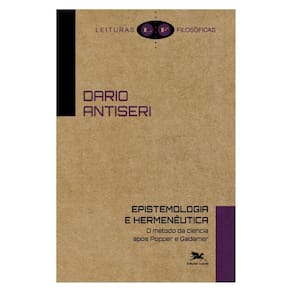 Epistemologia E Hermenêutica - Vol. 1