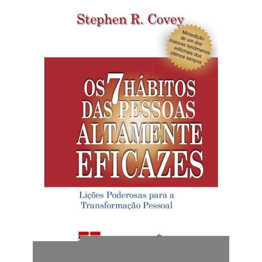 Os 7 Hábitos Das Pessoas Altamente Eficazes (Miniedição)