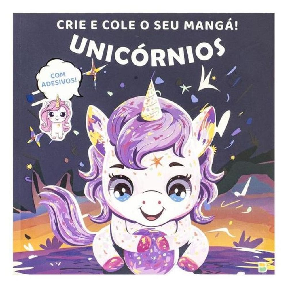 Crie E Cole O Seu Mangá! Unicórnios
