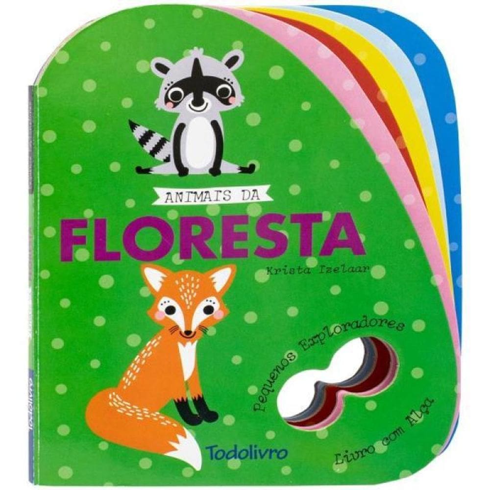 Pequenos Exploradores - Livro Com Alça: Animais Da Floresta