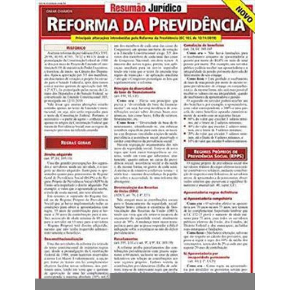 Reforma Da Previdência