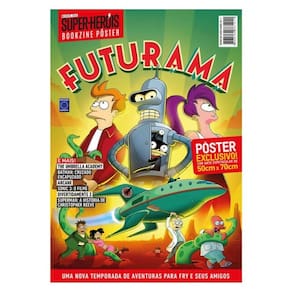 Superpôster Mundo Dos Super-Heróis - Futurama