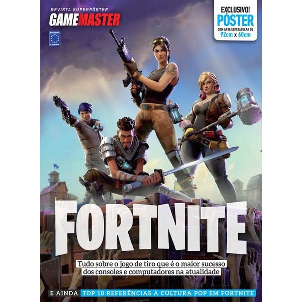 Superpôster Game Master - Fortnite