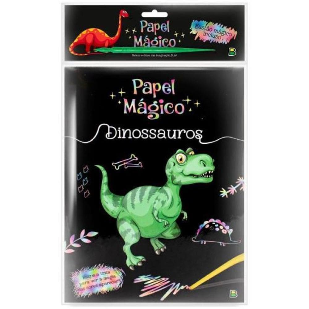 Linha Escolar Papel Mágico: Dinossauros