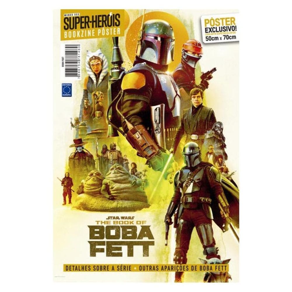 Superpôster Mundo Dos Super-Heróis - Boba Feet - Arte Final De Temporada