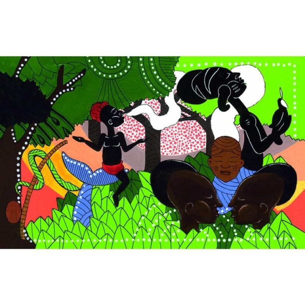 Num Tronco De Iroko Vi A Iúna Cantar