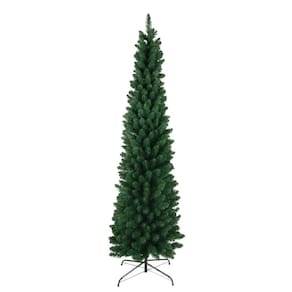Árvore Natal Verde Slim 1.50m De Altura Estrutura De Metal 1.50 Metros