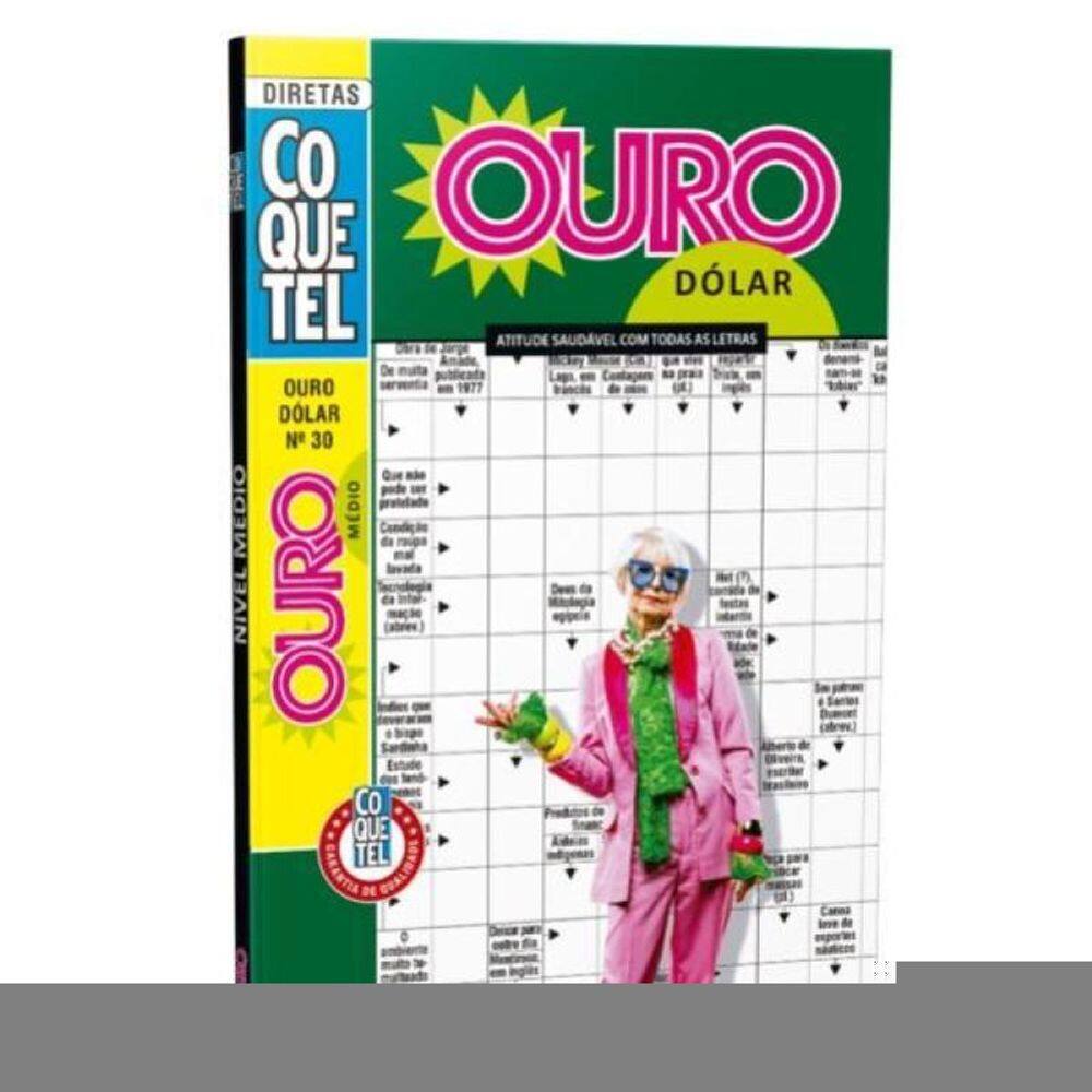 Livro Coquetel Ouro Dólar Nível Médio Ed 30