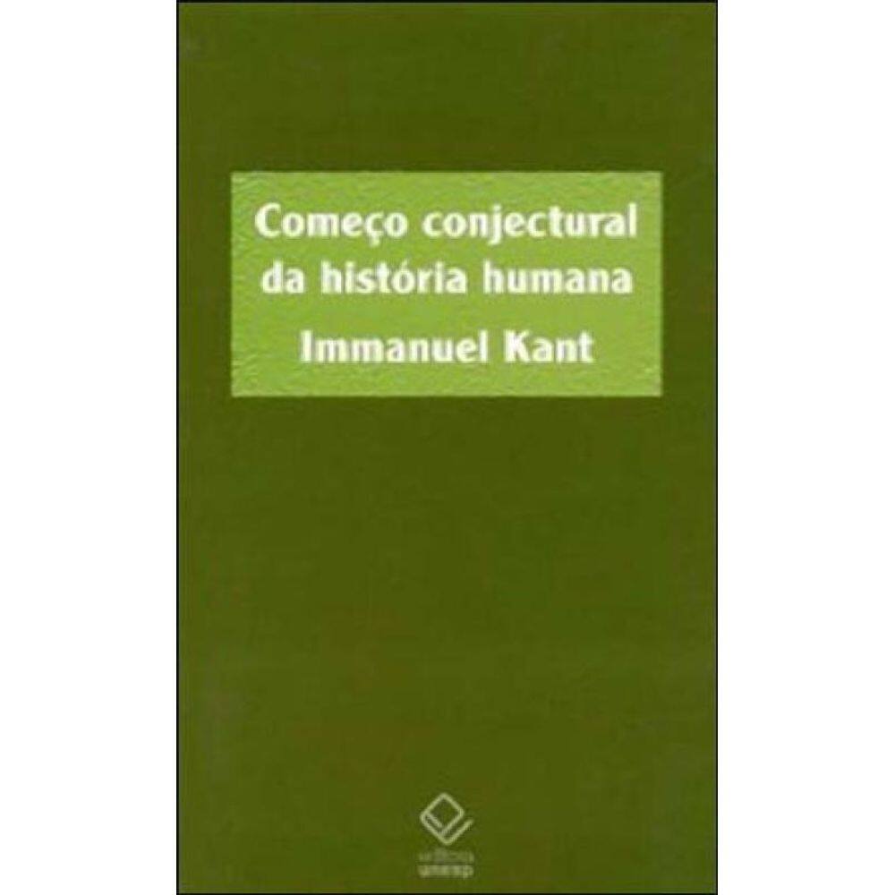 Começo Conjectural Da História Humana
