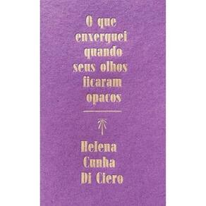 O Que Enxerguei Quando Seus Olhos Ficaram Opacos
