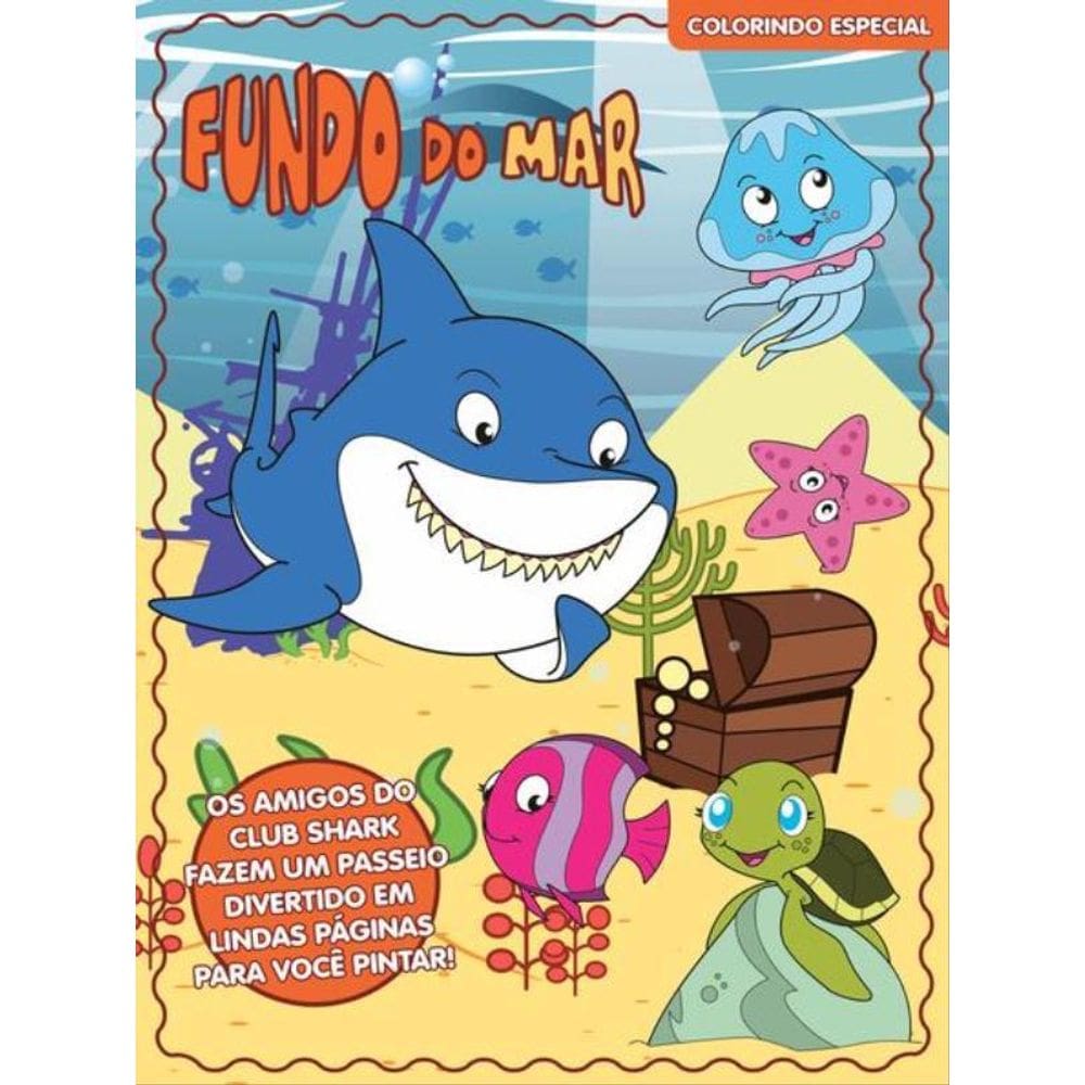 Fundo Do Mar Colorindo Especial