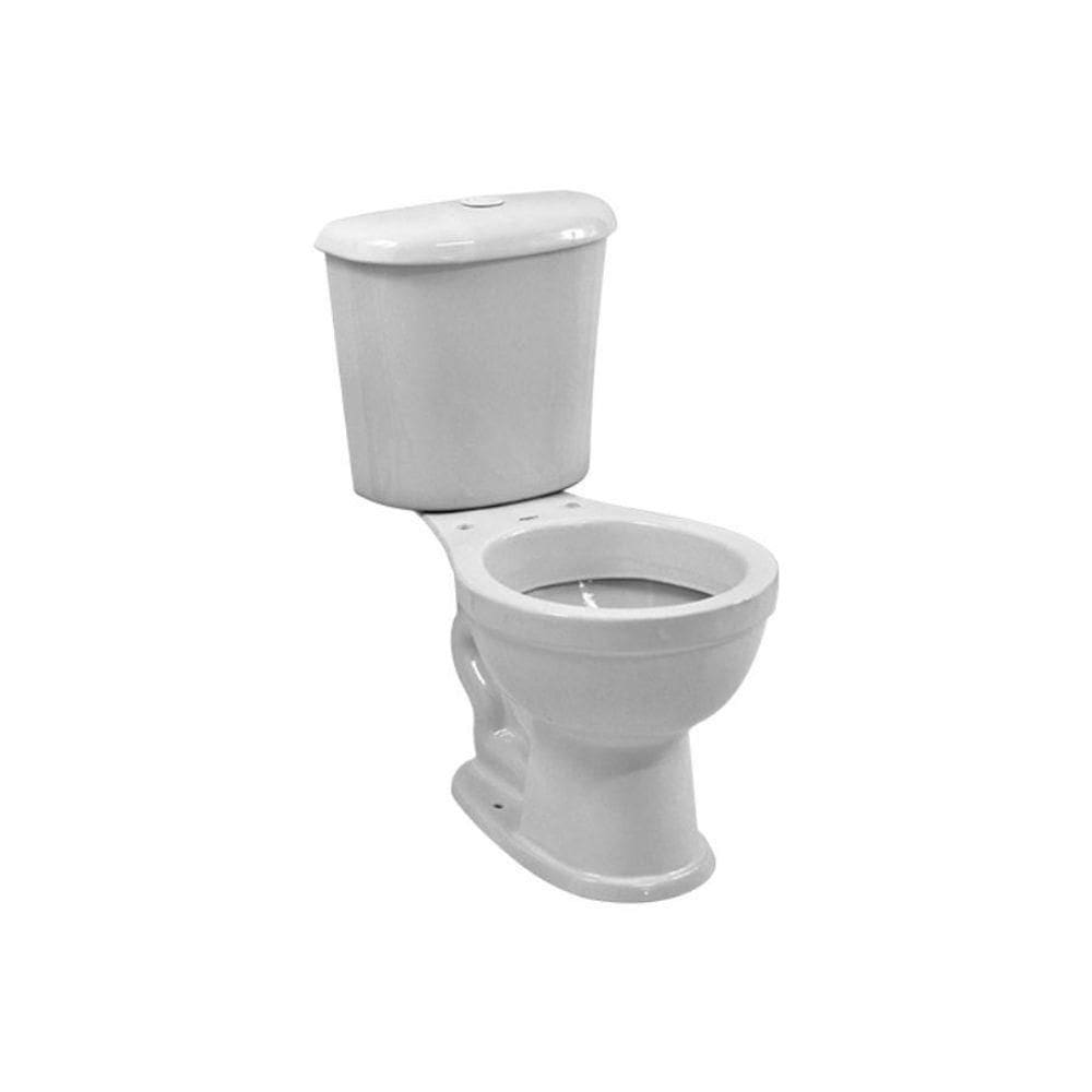 Kit Bacia Com Caixa Acoplada + Acessórios Luzarte évora Branco