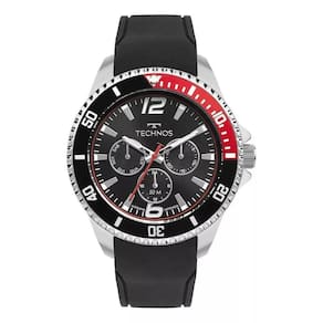Relógio Technos Masculino Racer Premium Prata - 6P29Amh/2P