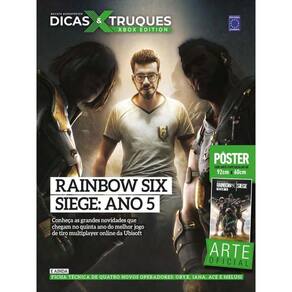 Revista Superpôster Dicas E Truques Xbox Edition Edição 6 - Rainbow Six Siege: Ano 5