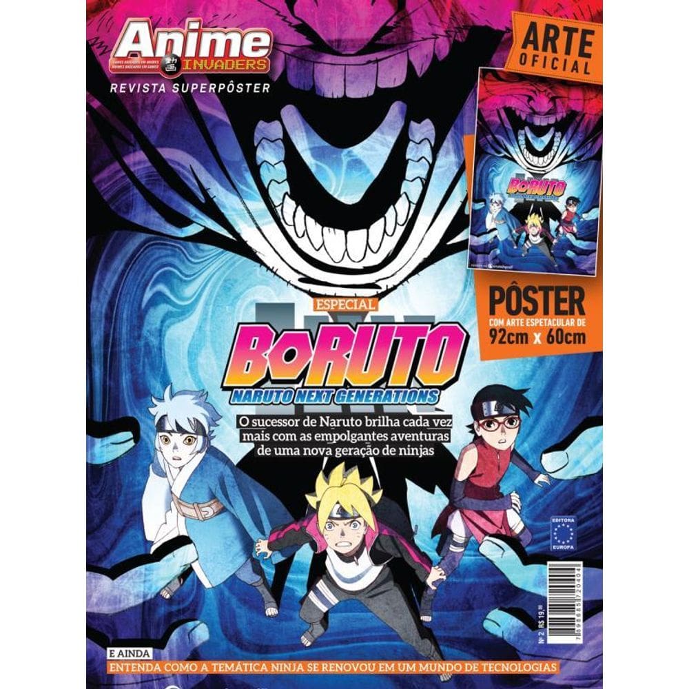 Revista Superpôster - Boruto
