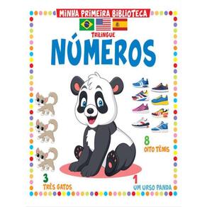 Minha Primeira Biblioteca Trilíngue - Números