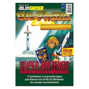 Superpôster Old!Gamer - Super Nintendo - The Legend Of Zelda: A Link To The Past