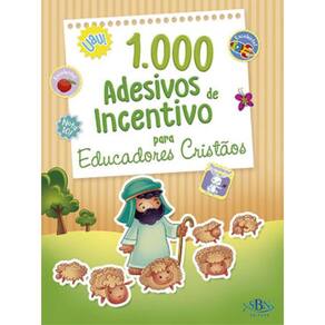 1000 Adesivos De Incentivo P/ Educ. Cristãos