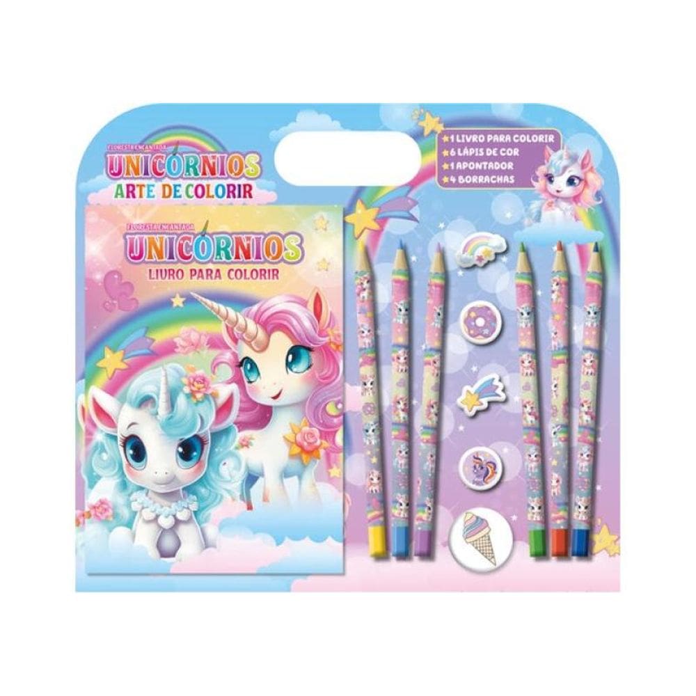 Unicórnios Arte De Colorir