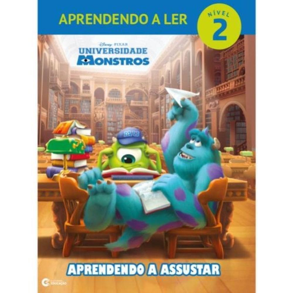 Aprendendo A Ler Nivel 2 - Universidade Monstro - Aprendendo A Assustar