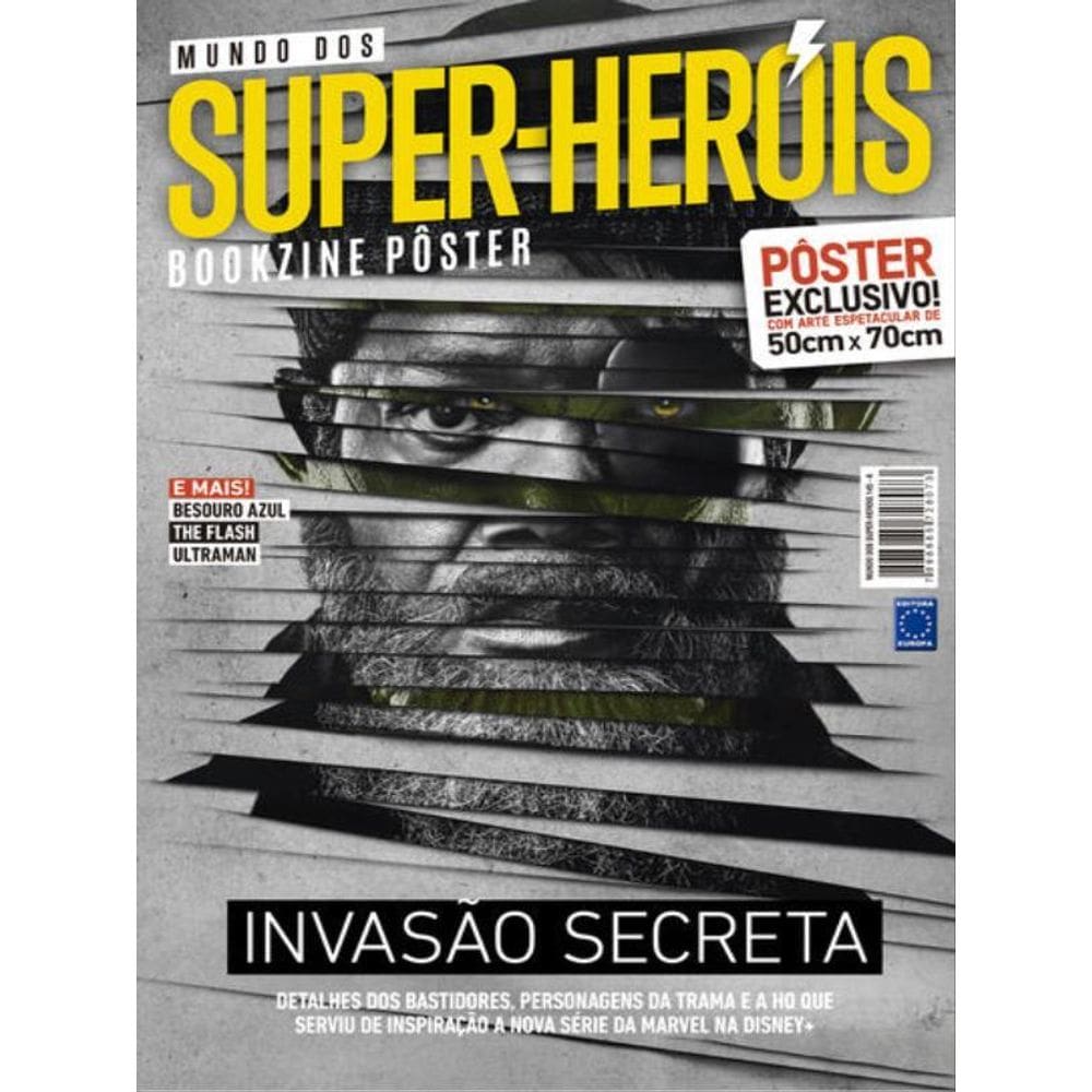 Superpôster Mundo Dos Super-Heróis - Invasão Secreta