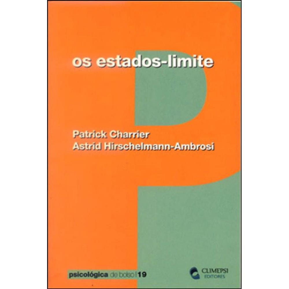 Estados Limite, Os - Livro De Bolso