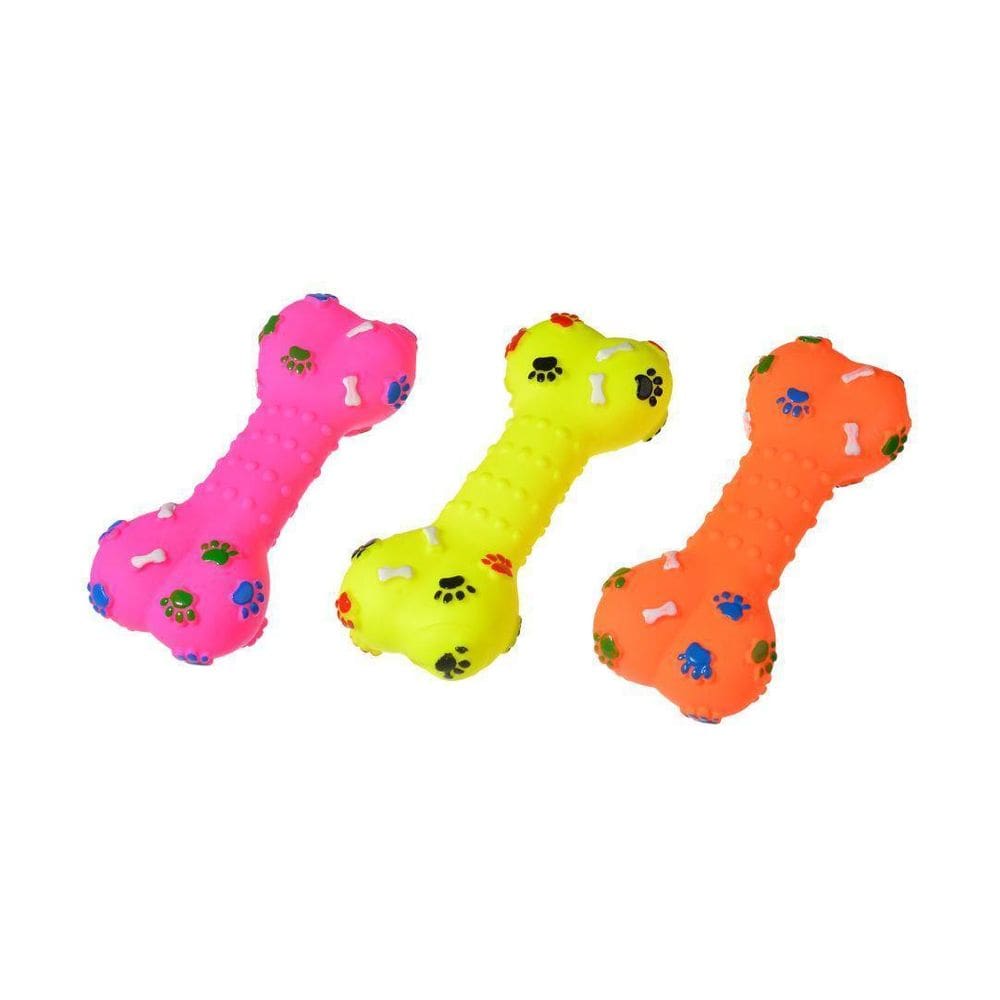 Brinquedo Mordedor Vinil Ossinho Patinhas The Pets Brasil