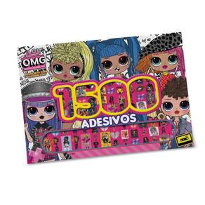 Lol Surprise - Omg Prancheta Para Colorir Com 1500 Adesivos