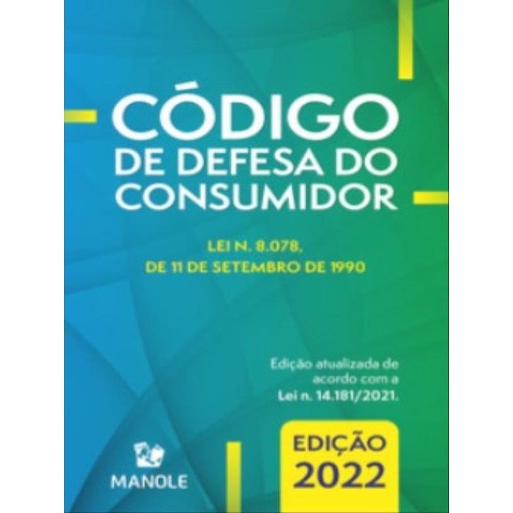 Código De Defesa Do Consumidor - 2022