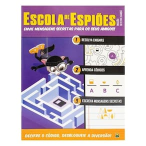 Escola De Espiões - Livro De Atividades: Missão Detetive Gambá