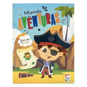Mundo Da Fantasia: Mundo De Aventuras Para Colorir