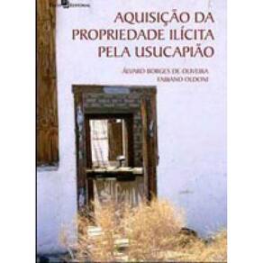 Aquisição Da Propriedade Ilícita Pela Usucapião