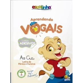Atividades De Apoio Escolar:Vogais (Escolinha Todolivro)