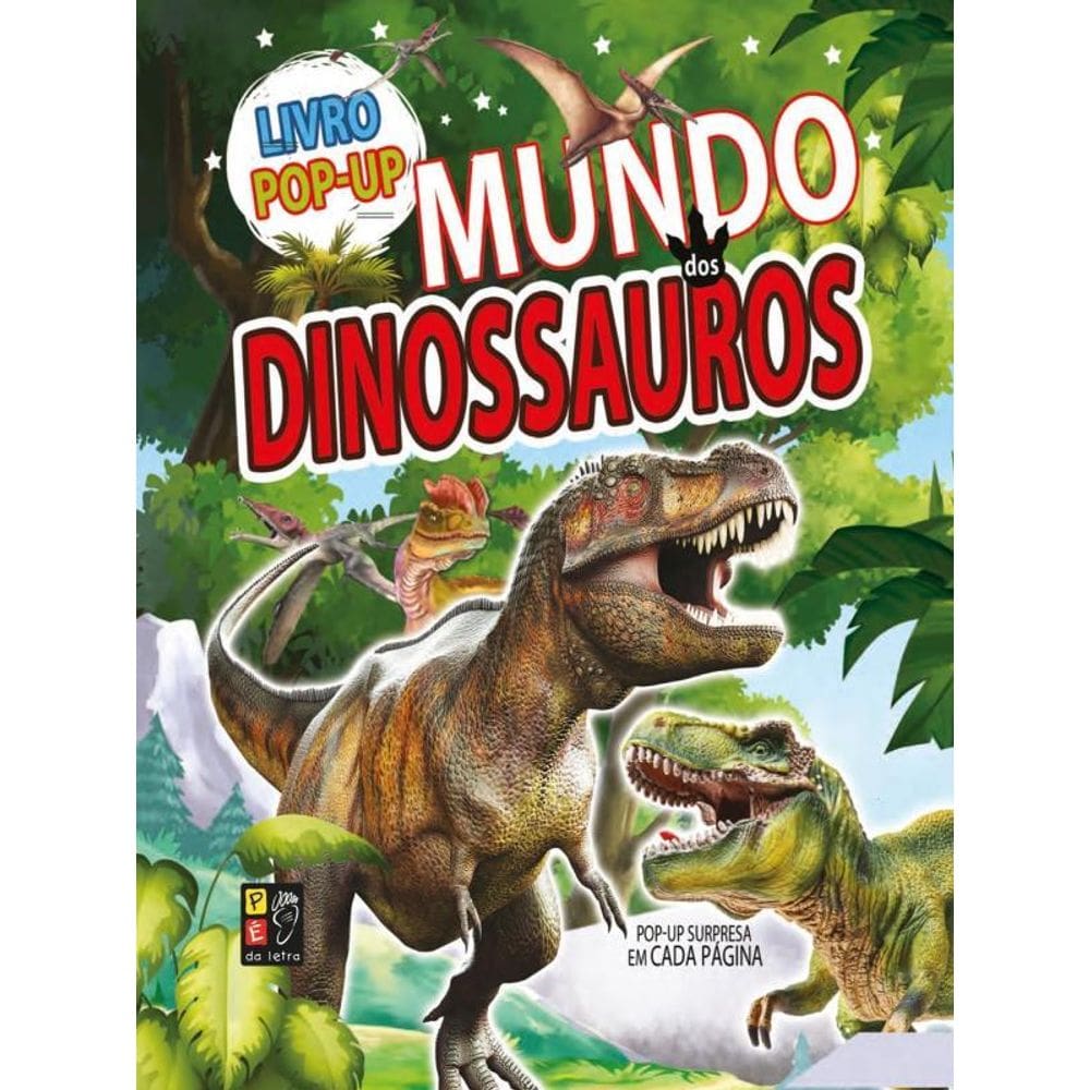 Mundo Dos Dinossauros - Livro Pop-Up