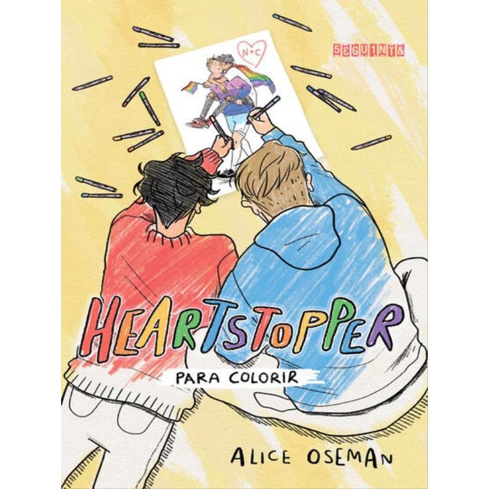 Heartstopper Para Colorir