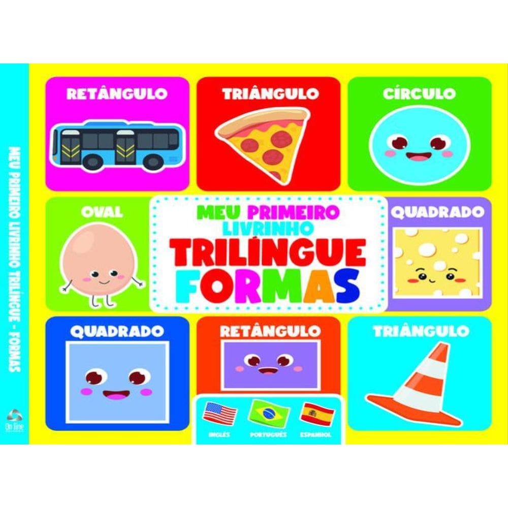 Meu Primeiro Livrinho Trilíngue - Formas