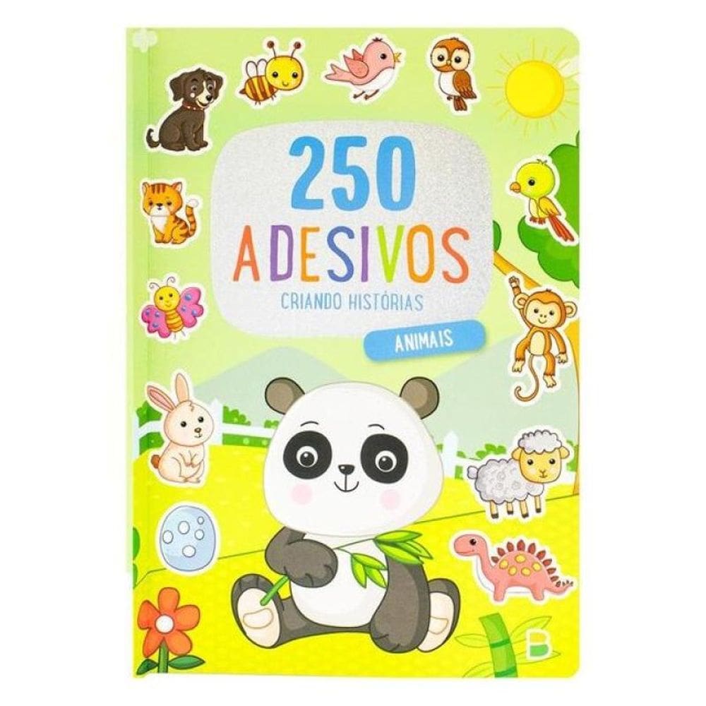 250 Adesivos - Criando Histórias: Animais