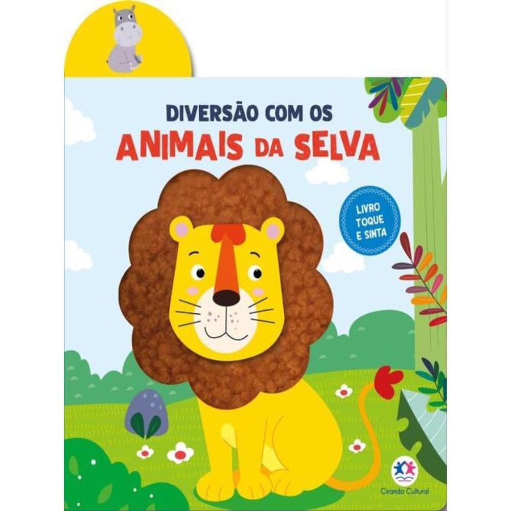 Diversão Com Os Animais Da Selva