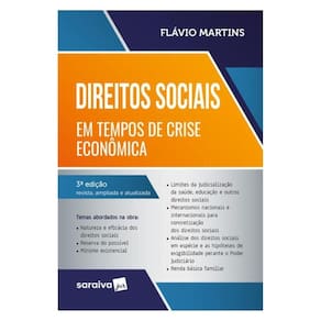 Direitos Sociais Em Tempos De Crise Econômica - 3ª Edição 2024