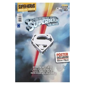 Superpôster Mundo Dos Super-Heróis - Superman 1978 - Arte A