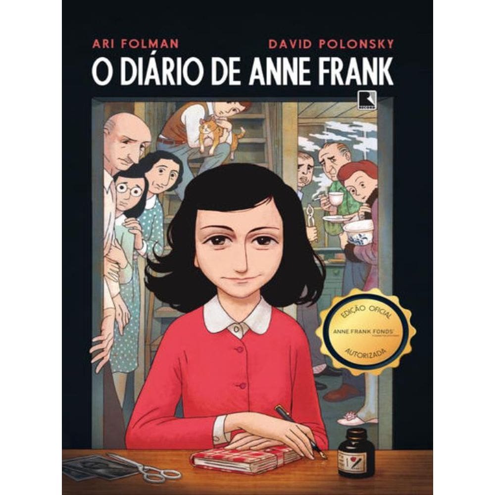O Diário De Anne Frank Em Quadrinhos