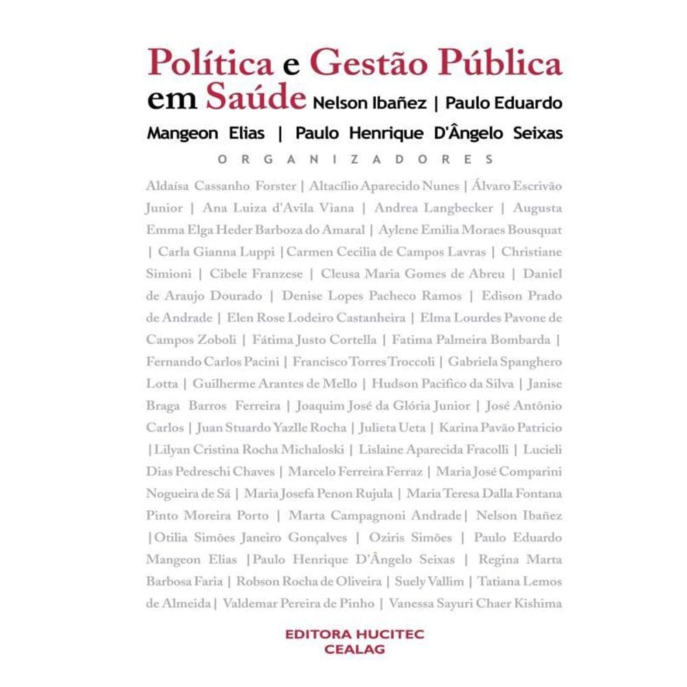 Política E Gestão Pública Em Saúde